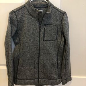 Herringbone performance jacket
